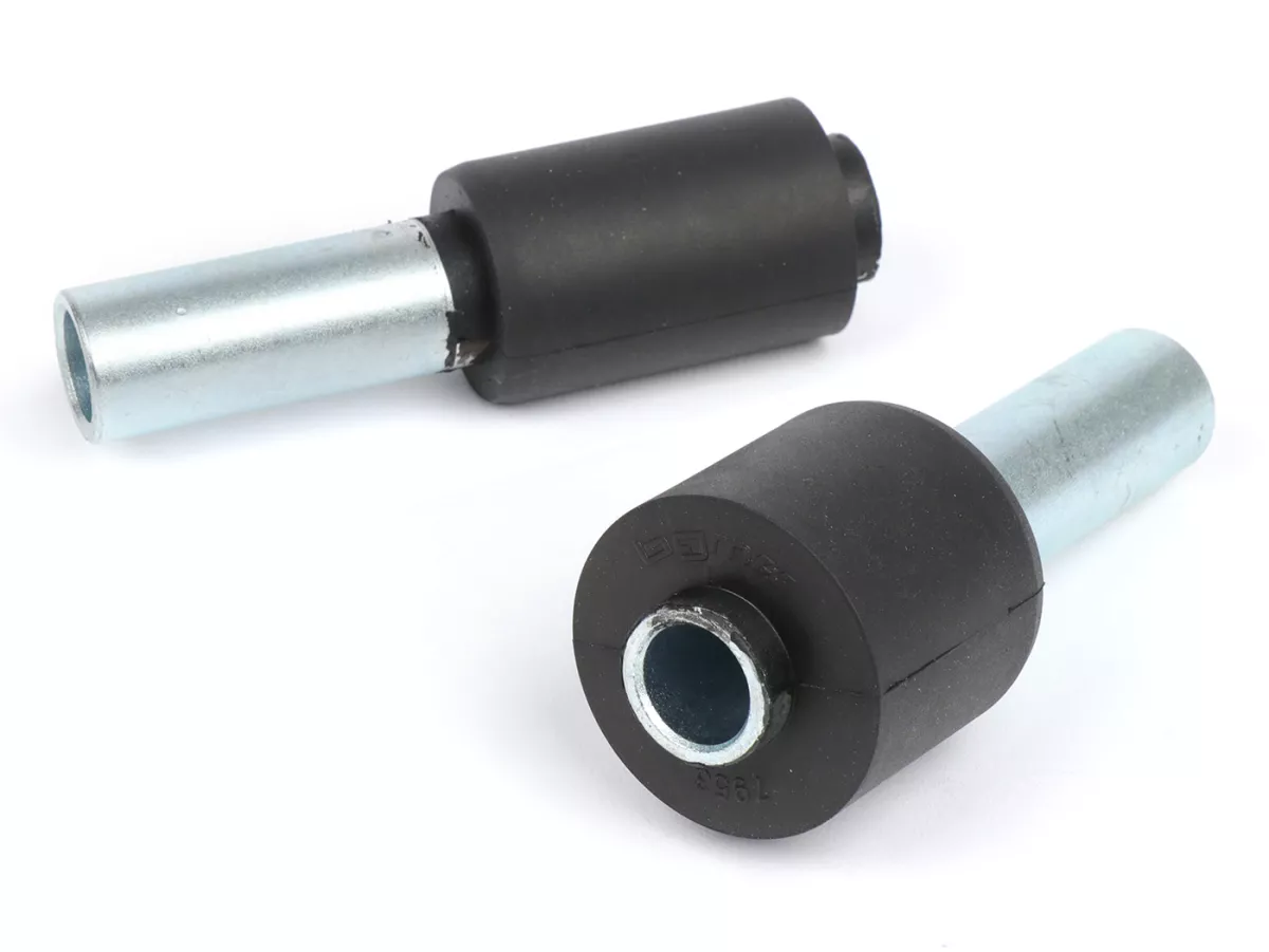 Silentblock-Set Motor -BGM PRO- Motovespa 125L (V101M), 125N (542M), 125N (V101M), 125N (V60M), 125S (V60MS), 150F (V203M), 150GS (04M), 150L (V202M), 150S (502M), 150S (V201M), 150Sprint (04M), 160 (09M)