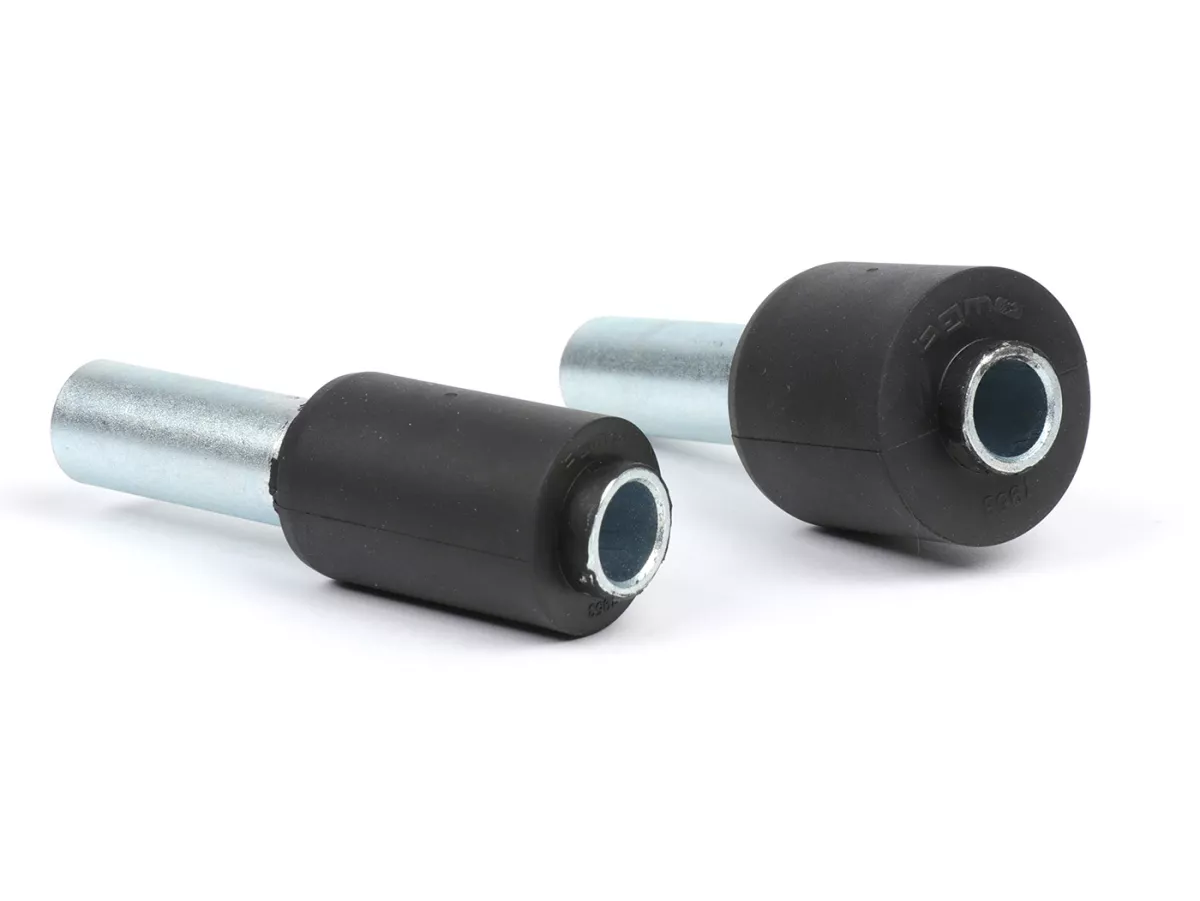 Silentblock-Set Motor -BGM PRO- Motovespa 125L (V101M), 125N (542M), 125N (V101M), 125N (V60M), 125S (V60MS), 150F (V203M), 150GS (04M), 150L (V202M), 150S (502M), 150S (V201M), 150Sprint (04M), 160 (09M)