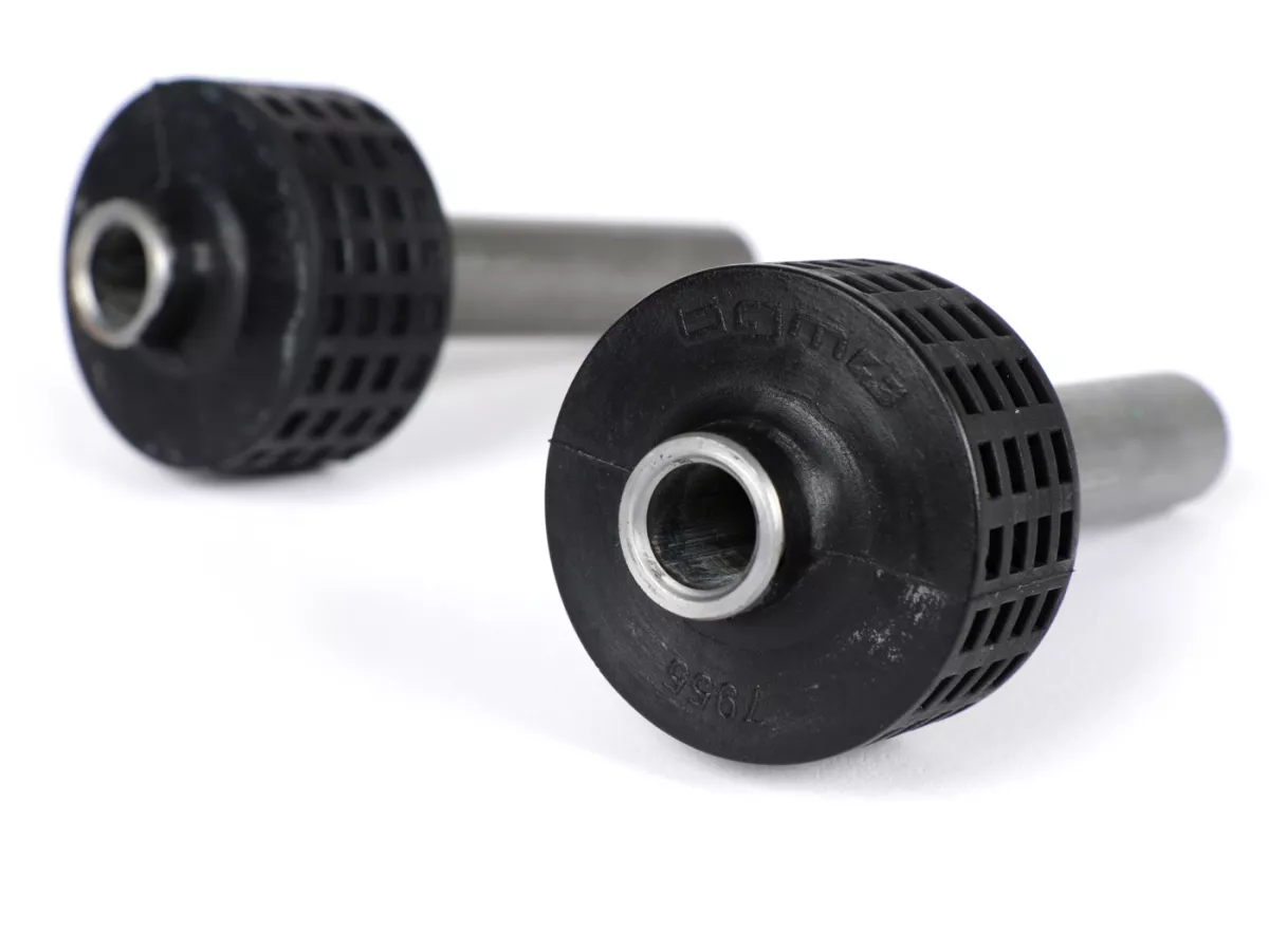Pair of engine silent blocks -BGM PRO- Vespa V50, V90, SS50, SS90, PV125, ET3
