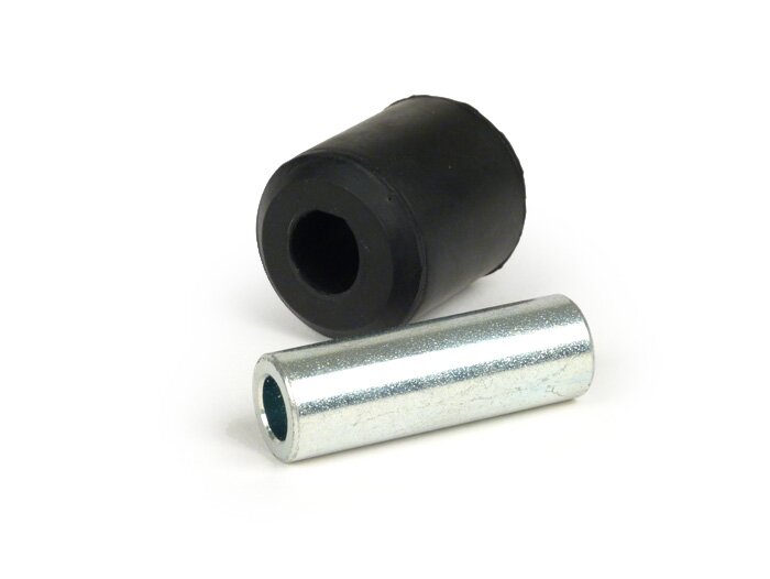 Set silent block ammortizzatore/motore -BGM PRO (Made in Germany) Ø=9mm x 46mm- Vespa GS160 / GS4 (VSB1T), SS180 (VSC1T)