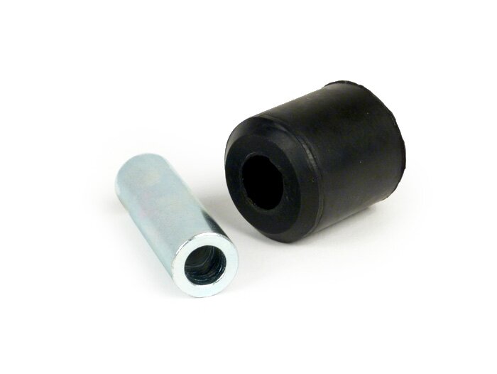 Silent block set, shock absorber/engine -BGM PRO (Made in Germany) Ø=9mm x 48mm- Vespa PX (1983), Rally, TS, Sprint, Sprint Veloce, GT, GTR, Super, GL, V50, PV, ET3