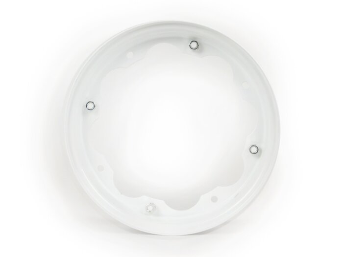 Wheel rim -BGM ORIGINAL- Lambretta LI (series 1-3), LI S, SX, TV (series 2-3) - white