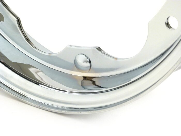 Llanta -BGM ORIGINAL- Lambretta LI Series 1-3, LI S, SX, TV, GP, DL Series 2-3 - cromo