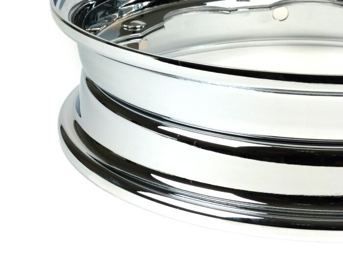Llanta -BGM ORIGINAL- Lambretta LI Series 1-3, LI S, SX, TV, GP, DL Series 2-3 - cromo
