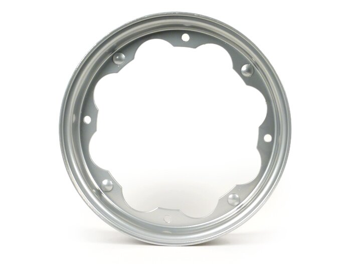 Pelek -BGM ASLI- Lambretta LI Seri 1-3, LI S, SX, TV Seri 2-3 - Silver