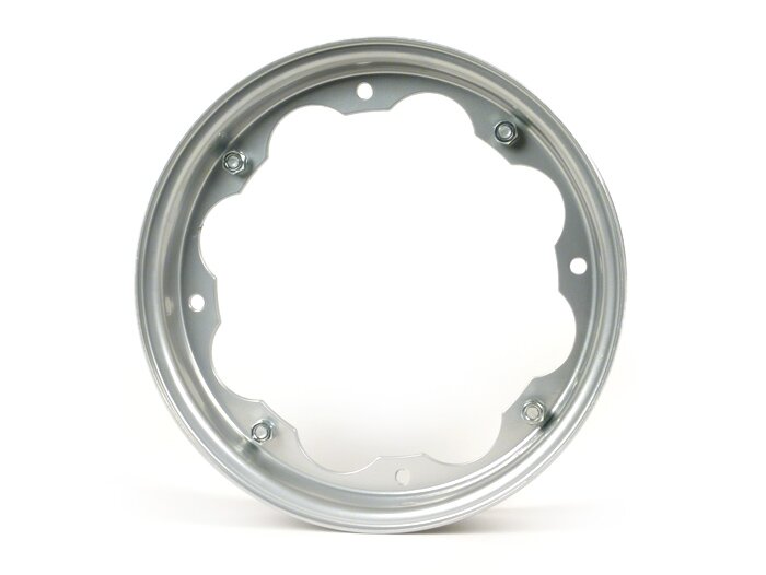 Pelek -BGM ASLI- Lambretta LI Seri 1-3, LI S, SX, TV Seri 2-3 - Silver