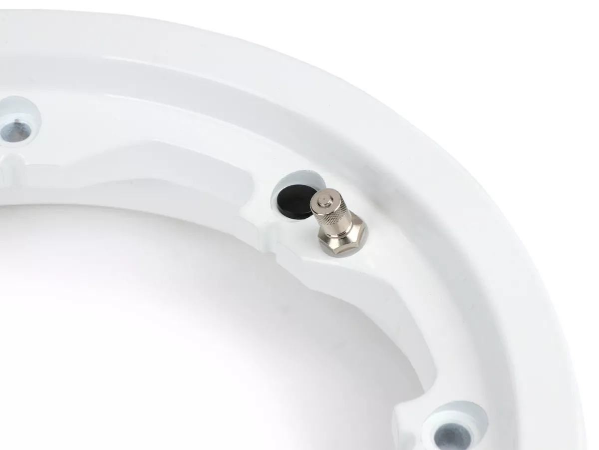 Llanta -BGM PRO, tubeless, 2.10-10 pulgadas aluminio- Lambretta LI Series 1-3, LI S, SX, TV Series 2-3 - blanca