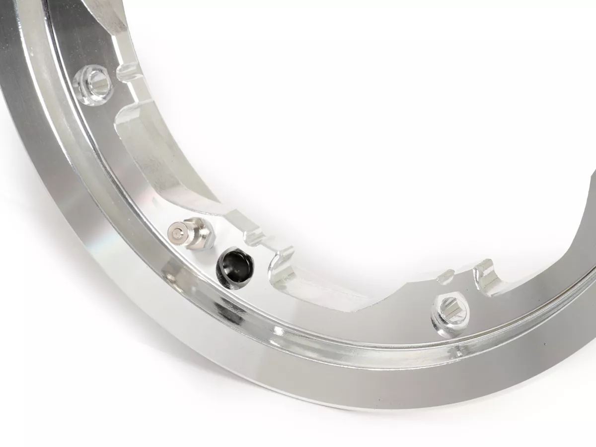 Llanta -BGM PRO, tubeless, 2.10-10 pulgadas aluminio- Lambretta LI Series 1-3, LI S, SX, TV Series 2-3 - aluminio pulido