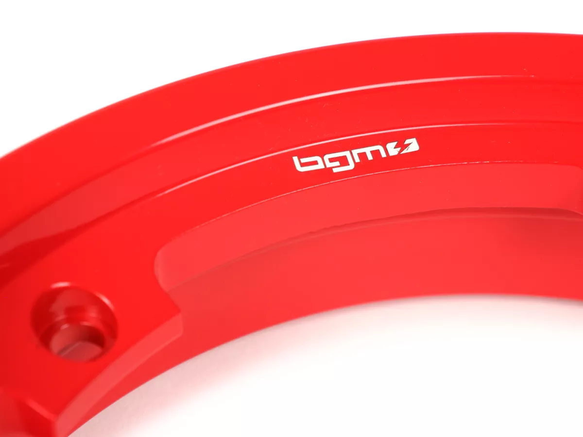 Jante -BGM PRO sans chambre à air 2.10-10 pouces, aluminium- Vespa (type PX) - Vespa Smallframe V50, 50N, Special, PV, ET3, PK50-125 (S/XL/XL2), Largeframe PX, T5, Sprint, Rally, GT/GTR, LML Star, Deluxe - rouge