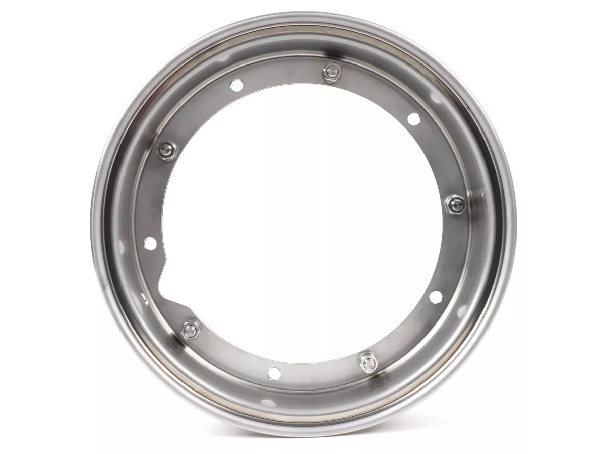 Wielset -BGM PRO 2.10-10 inch- Vespa (type PX) - Vespa Smallframe V50, 50N, Special, PV, ET3, PK50-125 (S/XL/XL2), Largeframe PX, T5, Sprint, Rally, GT/GTR, LML Star, Deluxe - roestvrij staal
