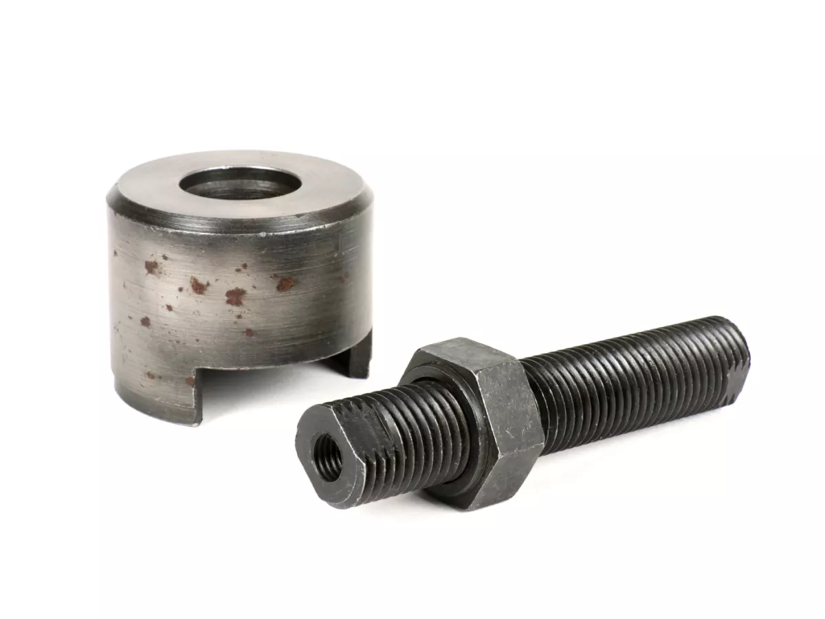 Alat tarik untuk poros engkol di setengah alternator -BGM PRO M11 / M12x1.5- Vespa Largeframe VBA, VNA, VBB, VNB, GS150 / GS3, GL150 (VLA1T), GT125 (VNL2T), GTR125 (VNL2T), Sprint150 (VLB1T), Wideframe V98, V1-V15, V30-V33, VU, VN, VM, VL, VB