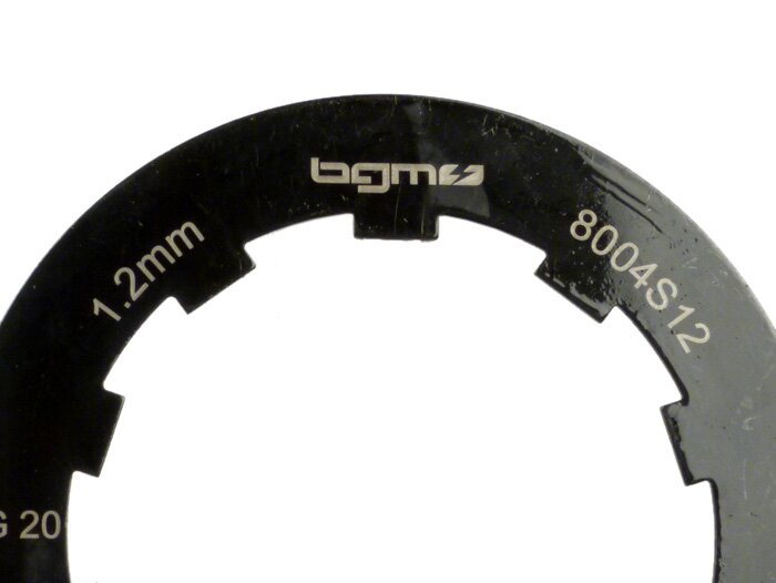 Clutch steel plate -BGM ORIGINAL- Lambretta LI, LIS, SX, TV (series 2-3), DL, GP - 1.2mm
