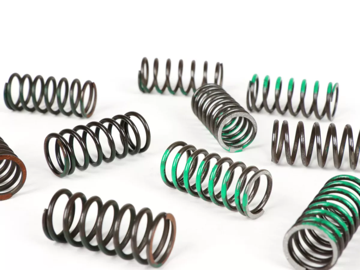 Clutch spring set -BGM PRO- Lambretta LI, LI S, SX. TV (series 2-3), DL/GP - soft (6.2 spring coils, elastic constant=4.7, green) - 10 pcs