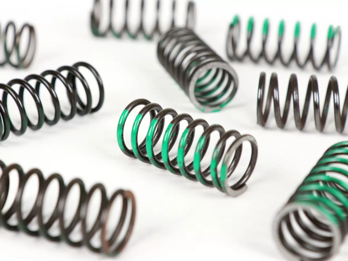 Clutch spring set -BGM PRO- Lambretta LI, LI S, SX. TV (series 2-3), DL/GP - soft (6.2 spring coils, elastic constant=4.7, green) - 10 pcs