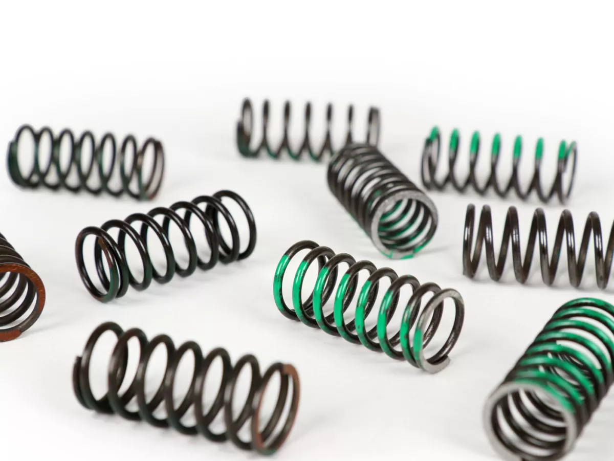 Clutch spring set -BGM PRO- Lambretta LI, LI S, SX. TV (series 2-3), DL/GP - soft (6.2 spring coils, elastic constant=4.7, green) - 10 pcs