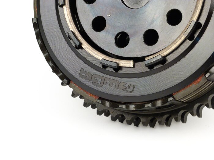 Clutch -BGM PRO Superstrong 6 plate, 10 spring- Lambretta LI, LI S, SX. TV (series 2-3), DL/GP - 46 tooth