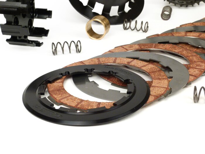 Clutch -BGM PRO Superstrong 6 plate, 10 spring- Lambretta LI, LI S, SX. TV (series 2-3), DL/GP - 46 tooth