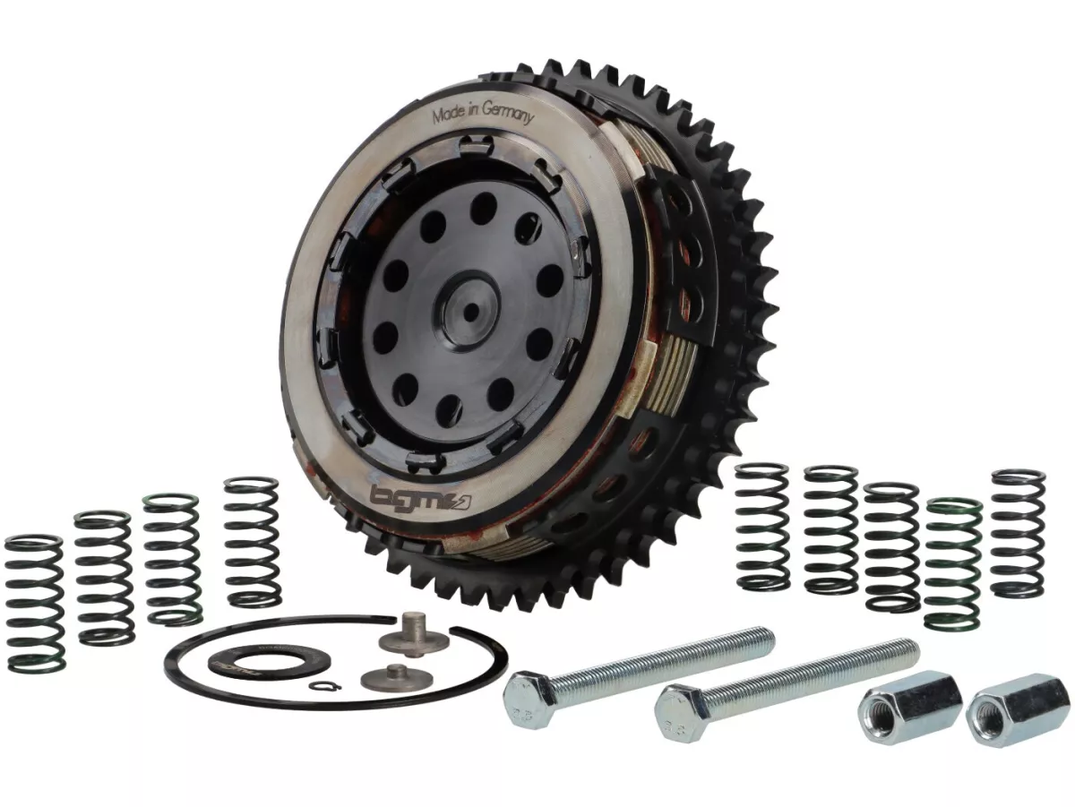 Clutch -BGM PRO Superstrong 6 plate, 10 spring- Lambretta LI, LI S, SX. TV (series 2-3), DL/GP - 47 tooth