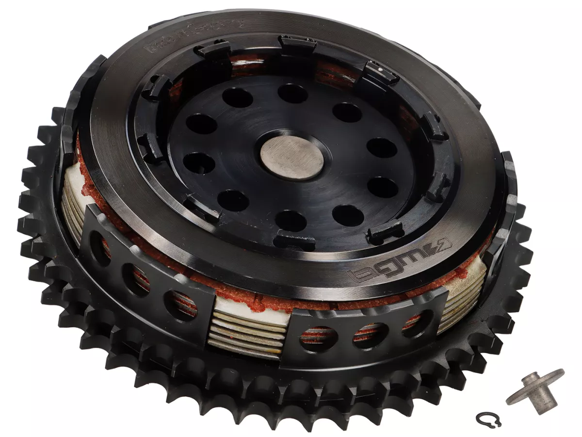 Clutch -BGM PRO Superstrong 6 plate, 10 spring- Lambretta LI, LI S, SX. TV (series 2-3), DL/GP - 47 tooth