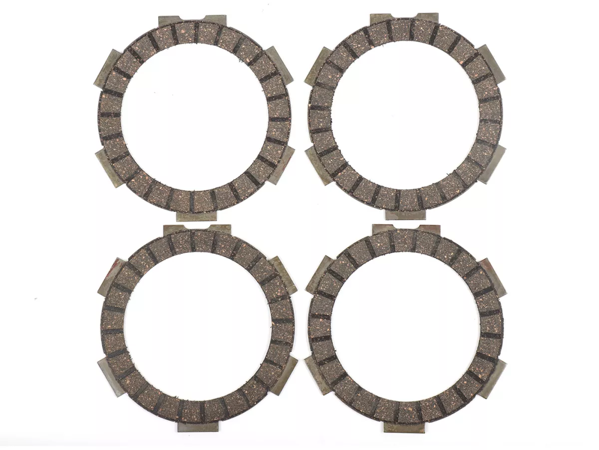 Clutch plate set -BGM PRO Superstrong Big Ear Racing Vespa Smallframe Type PK XL2 - 4-discs (also suitable for V50, 50N, PV, ET3, PK S, PK XL)