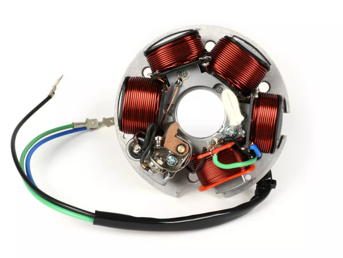 Accensione -BGM ORIGINALE (accensione a contatto, 3 cavi, 12V)- Vespa 50 N (D), 50 L (D), 50 R (D), 50 Special (V5A2T (D), V5B3T (D)), 50 SS (D), 50S, 50 SR, 90 SS, PV 125 (VMA1T)
