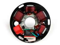 Pengapian -Pelat dasar BGM PRO HP V2.5 silikon- untuk konversi ke pengapian elektronik- Vespa Sprint150 (VLB1T), TS125 (VNL3T), GT125 (VNL2T), GTR125 (VNL2T), Super, GL150 (VLA1T), VNA, VNB, VBA, VBB