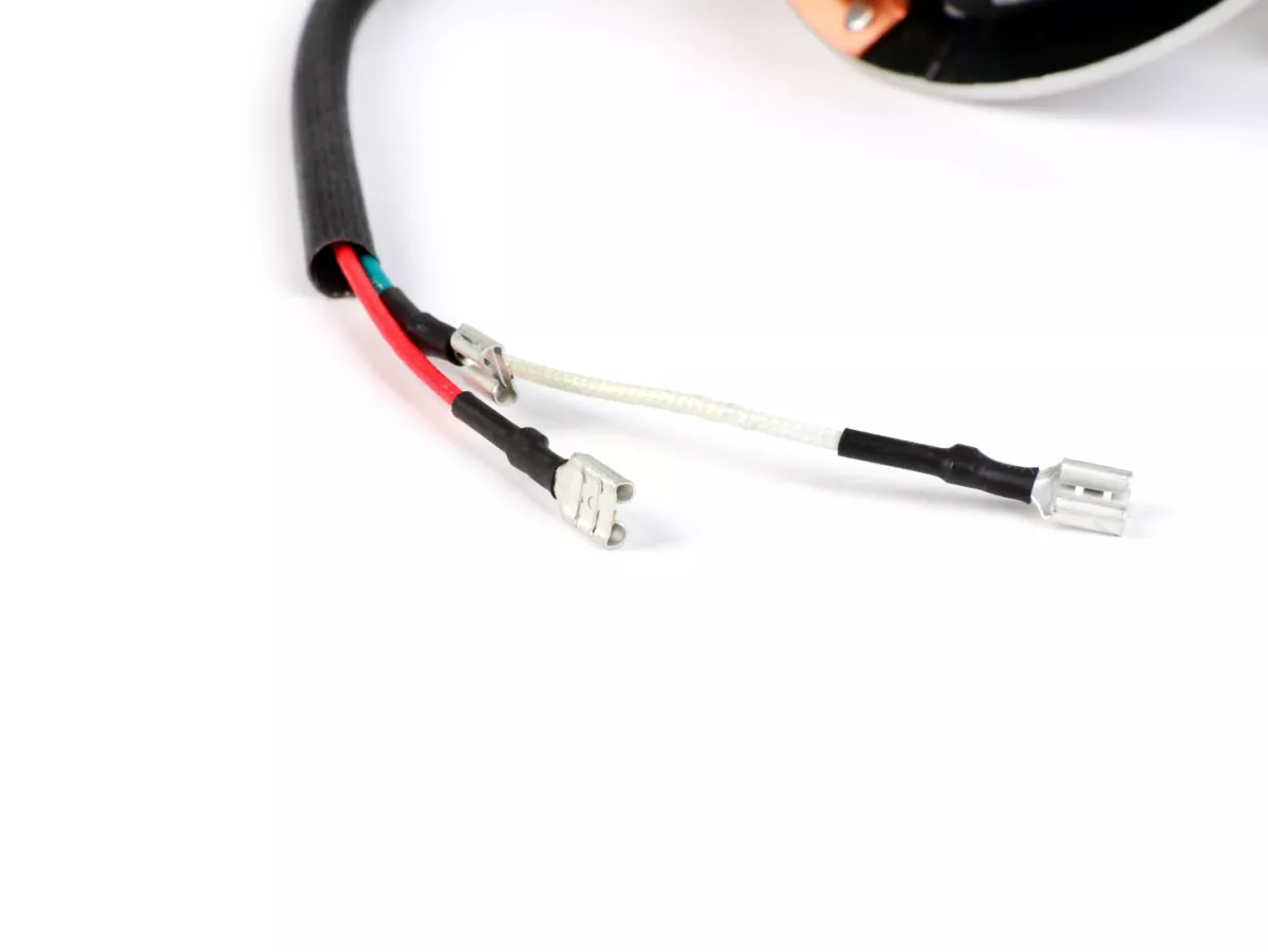 Ignition -BGM PRO Base plate HP V2.5 Silikon- Vespa PK XL - 5 coils, 6 cables (round plug with 3-pin) - for vehicles without battery