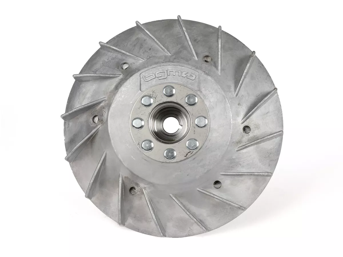 Polhjul -BGM PRO TOURING 2.0 Electronics 1600g- Vespa Smallframe V50, 50N, Spezial, SR50, Sprinter, SS50, SS90, V90, 90 Racer, V100, ET3, PV, PK S - spetsig kon (Ø19mm, polhjulsmutter M10) - används för konvertering till elektronisk tändning