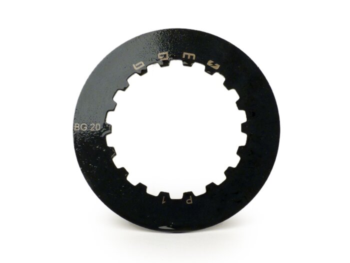 Clutch steel plate -BGM PRO Cosa2- Vespa Cosa2, PX (1995-), position 1 (inner plate)- 2.0mm - (discs needed: 1 pc)