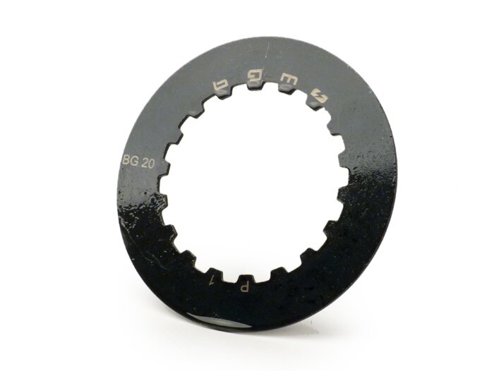 Clutch steel plate -BGM PRO Cosa2- Vespa Cosa2, PX (1995-), position 1 (inner plate)- 2.0mm - (discs needed: 1 pc)