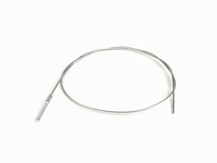 Achterremkabel binnen -BGM ORIGINEEL Ø=2.9mm x 1050mm met schroefdraad stuk M6- Lambretta (serie 1-3) LI, LIS, SX, TV, GP, DL (ook geschikt voor Vespa Largeframe (1958-1977) met T5 remarm)