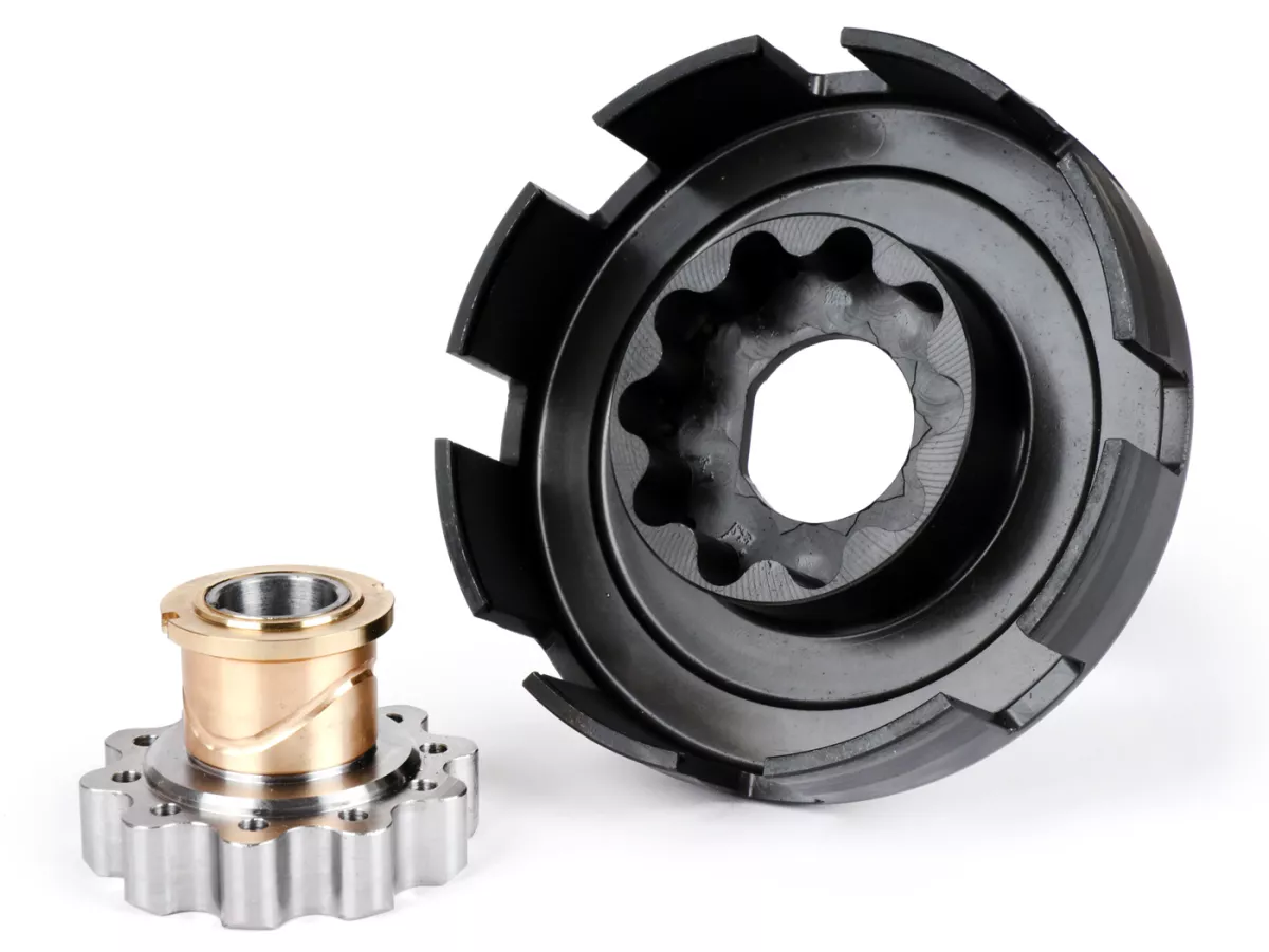 Cesto de embrague incl. cubo (tipo con cono) -BGM PRO Superstrong 2.0 Touring STD/CR Ultralube- Vespa Wideframe GS150 (VS1-VS5), GS160 (VSB1T), SS180 (VSC1T)