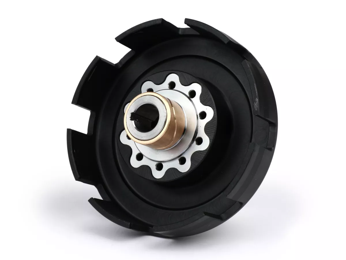 Kit d'embrayage -BGM PRO Superstrong 2.0 Sport CR80 Ultralube, type Cosa2/FL- Vespa PX - sans pignon d'embrayage, avec garnitures d'embrayage type BGM PRO SPORT Alu CR80