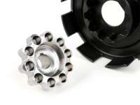 Keranjang kopling termasuk hub -BGM PRO Superstrong 2.0 Sport CR80 Ultralube, tipe Cosa2/FL, CNC, 10 pegas - Øi = 110mm- untuk pelat kopling tipe Honda CR80