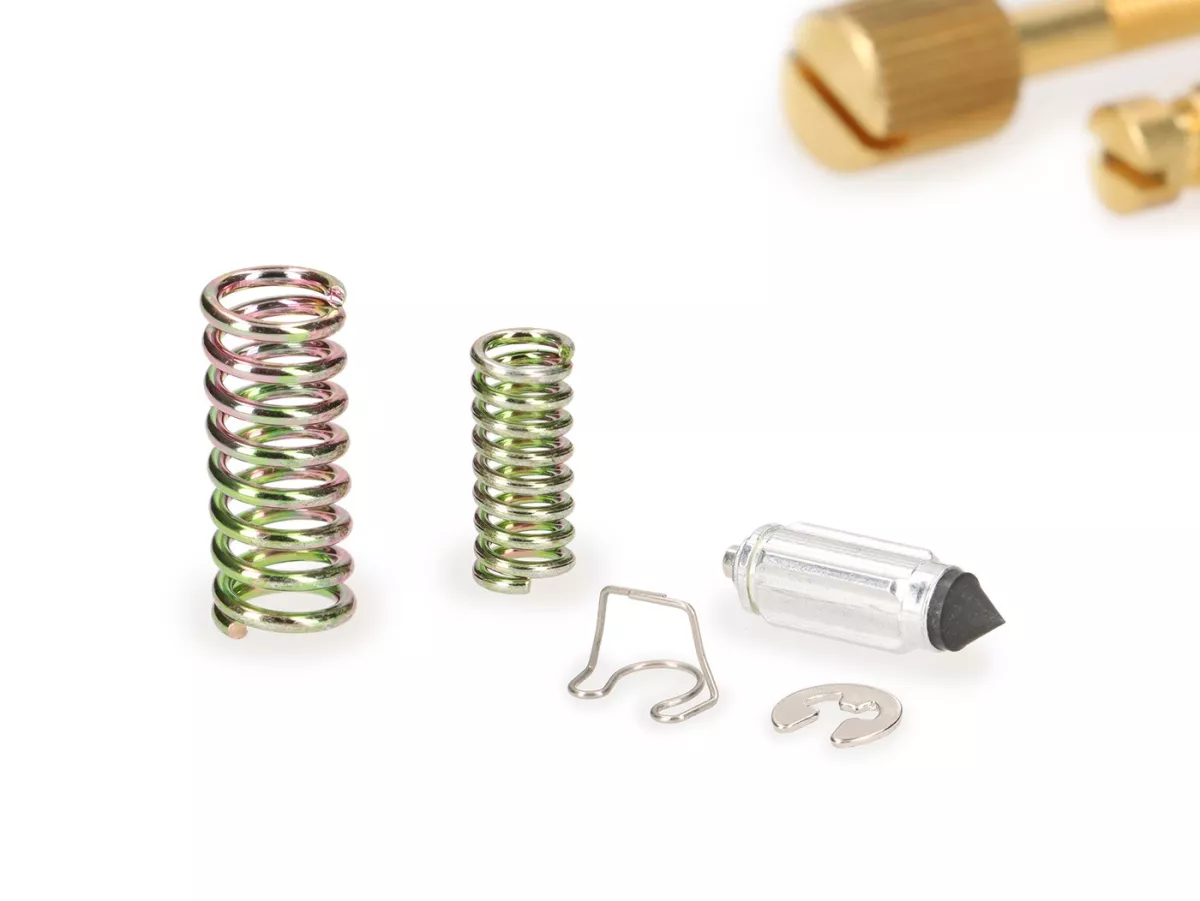 Carburettor repair kit -BGM ORIGINAL fits for PWK21, PWK24, PWK26, PWK28, PWK30 - (Polini, bgm, Stage 6, Koso, Oko) - incl. gasket set, gaskets, O-rings, float, float needle