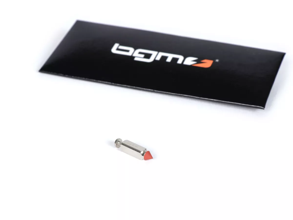 Pointeau de carburateur -BGM PRO- convient à DELLORTO, quadrangulaire, 4,5mm- SI (Vespa PX), SH (Lambretta LI série 3, LIS, SX, TV, DL, GP), PHBH, PHBL - à ressort