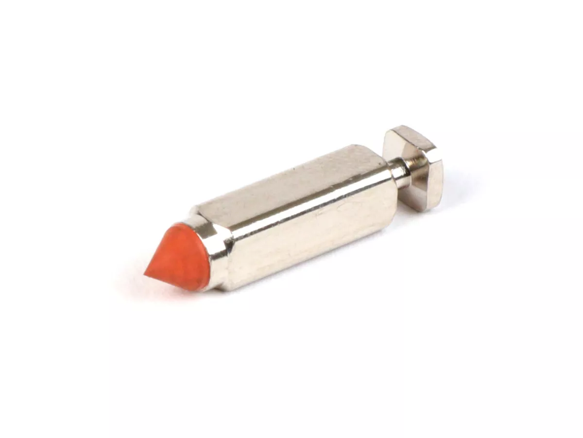 Pointeau de carburateur -BGM PRO- convient à DELLORTO, quadrangulaire, 4,5mm- SI (Vespa PX), SH (Lambretta LI série 3, LIS, SX, TV, DL, GP), PHBH, PHBL - pas à ressort