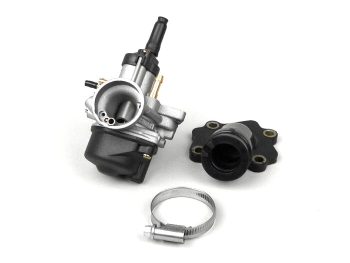 Kit karburator -BGM Pro 17,5 mm PHBN- Minarelli 50 ccm 2-tak (horisontal, tersedak elektrik) -