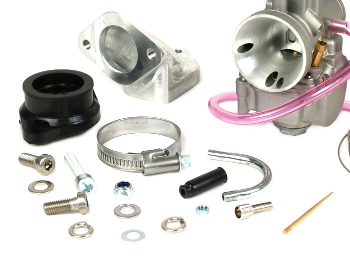 Carburateur kit -BGM PRO 195-225 ccm- Lambretta LI, LIS, SX, TV (series 2-3), DL, GP - Ø=30mm Polini
