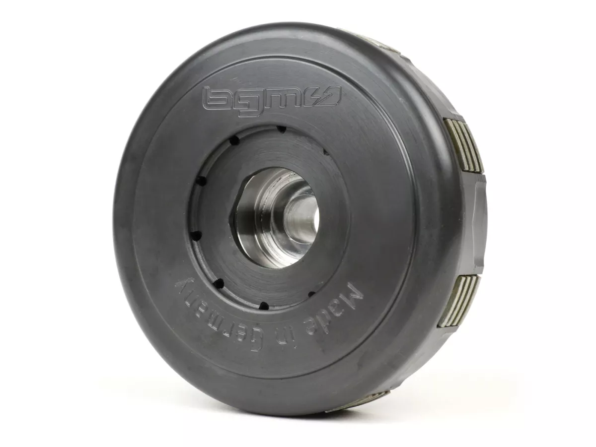 Clutch incl. primary drive set -BGM Pro Superstrong 2.0 CR80 Ultralube SPORT Alu, type Cosa2/FL - primary gear BGM Pro 62 tooth (straight) - Vespa PX80, PX125, PX150, PX200, Cosa, T5, Sprint150 Veloce, Rally, GTR, TS125, Super150 (VBC) - 24/62 tooth (2.58