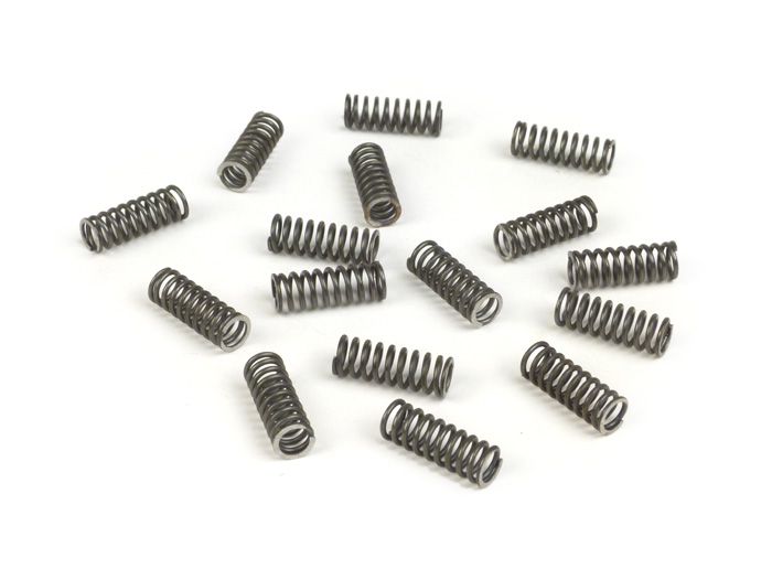 Set molle frizione BGM PRO Superstrong -BGM PRO XL- Vespa V50, V90, SS50, SS90, PV125, ET3, PK50, PK80, PK50 S, PK80 S, PK125 S, PK50 XL, PK125 XL, ETS, PK50 HP, PK50 SS - 16 pezzi