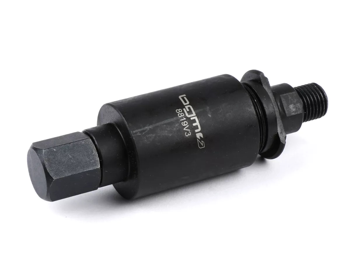 bgm PRO Multitool V3.0 - Penarik -M26 x 1.0 (dalam) + 28x1.0 (luar) - (penarik kopling tipe Vespa Smallframe / penarik roda tiang Vespa, Piaggio 125-180 cc 2-tak) + kompresor kopling