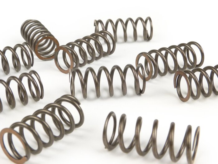 Cluch spring set -BGM PRO 10.5N/mm- Vespa PK50 XL FL (V5N1T), PK50 HP (V5N2T), PK50 XL2 (V5X3T), PK125 N FL (VMX7T), PK125 XL2 (VMX6T) - black - 10 pcs