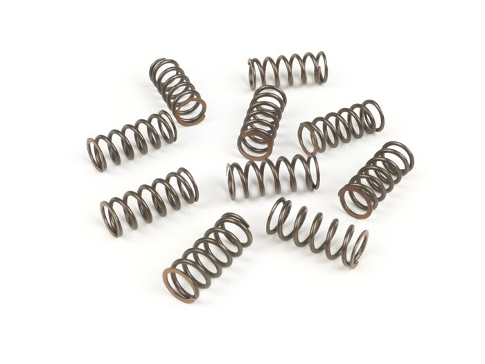 Cluch spring set -BGM PRO 10.5N/mm- Vespa PK50 XL FL (V5N1T), PK50 HP (V5N2T), PK50 XL2 (V5X3T), PK125 N FL (VMX7T), PK125 XL2 (VMX6T) - black - 10 pcs