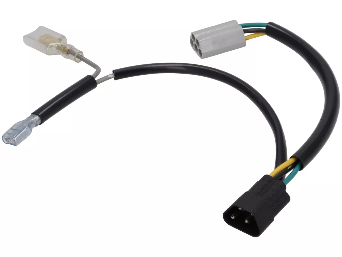 Wire group -BGM PRO- for conversion to LED head light, Vespa PX80, PX125, PX150, PX200 for models with electric-Start until 1998 only,  light switsch 9 wires