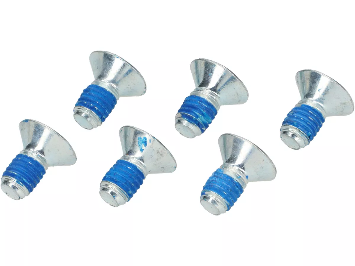 Set di viti -BGM PRO per vape - M6 x 12mm, TX30- per il fissaggio della ruota della ventola alla ruota dell'asta