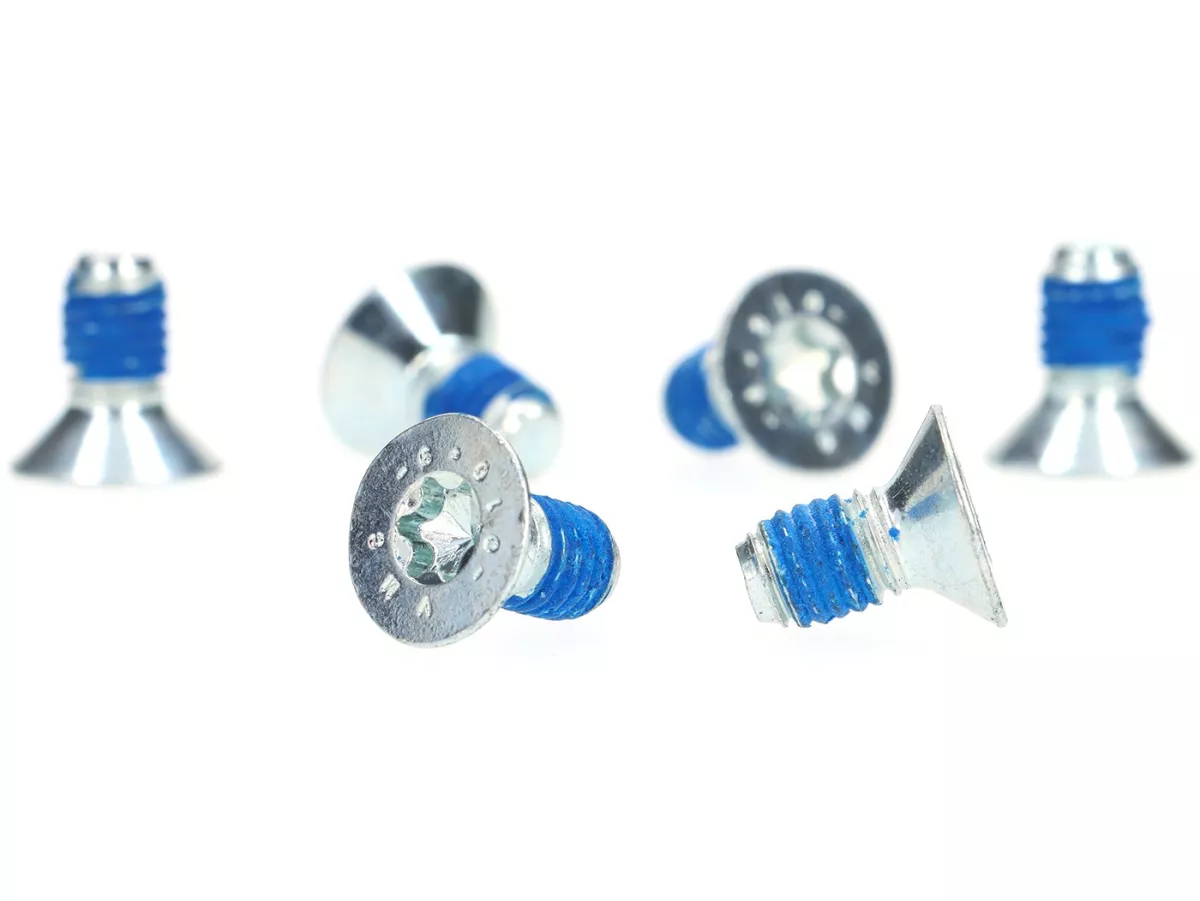 Set di viti -BGM PRO per vape - M6 x 12mm, TX30- per il fissaggio della ruota della ventola alla ruota dell'asta