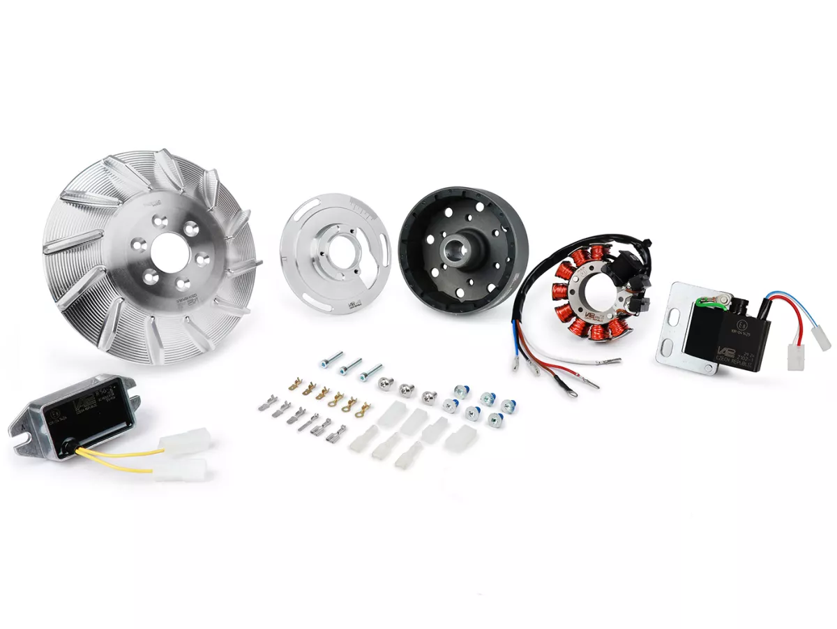 Pengapian -VAPE Sport, AC- Vespa Sprint150 (VLB1T), Sprint Veloce150 (VLB1T -294259), GT125 (VNL2T), GTR125 (VNL2T -145900), Super150 (VBC1T -412373), TS125 (VNL3T hingga sasis 18138), GL150 (VLA1T), VNA, VBA, VNB, VBB