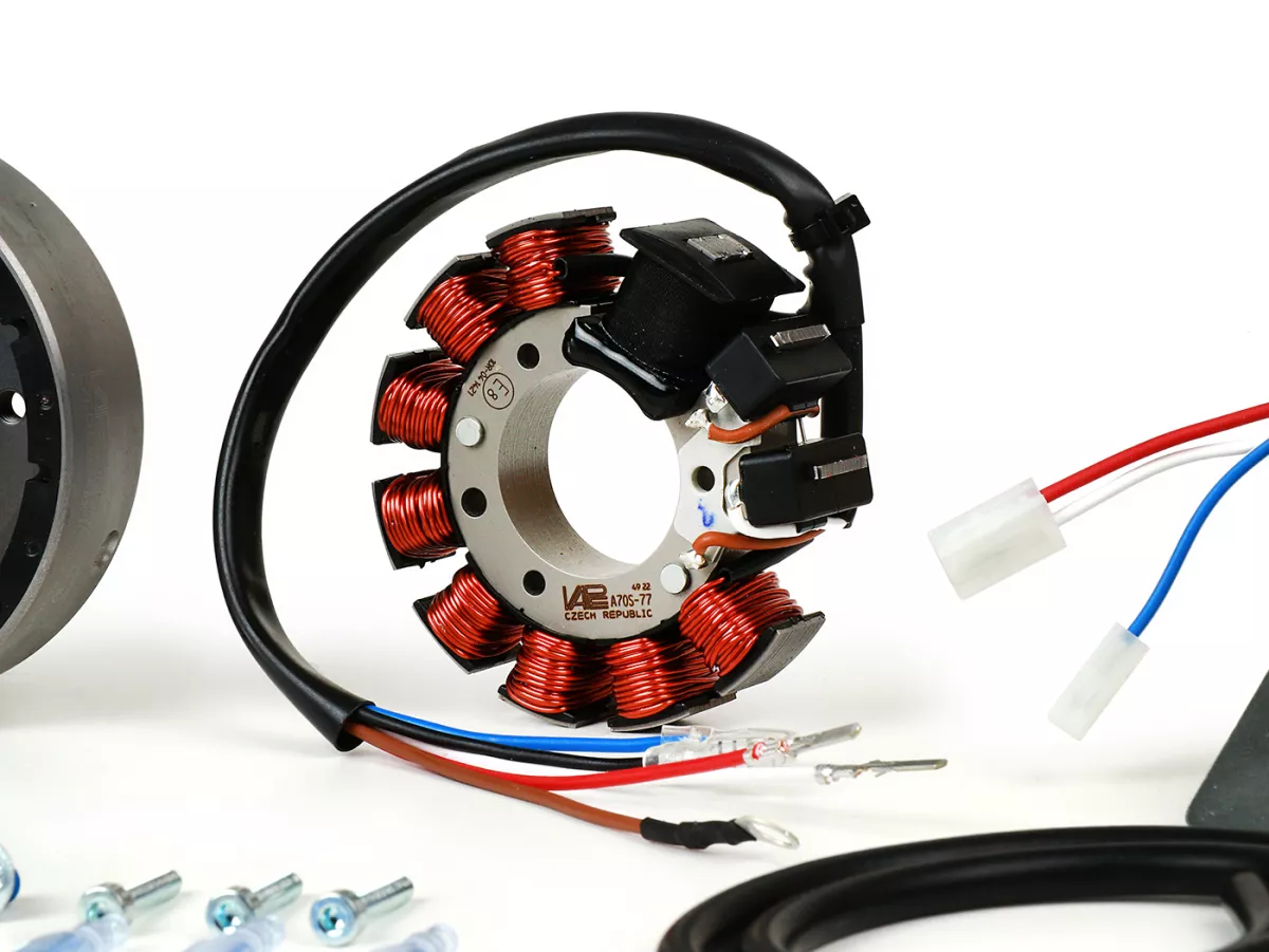 Ignition -VAPE Touring , AC- Motovespa Largeframe 125/150 - 125N (V60M), 125S (V60MS), 125N (V101M), 125L (V101M), 125N (542M), 150S (V201M), 150S (502M), 150Sprint (04M), 150GS (04M)