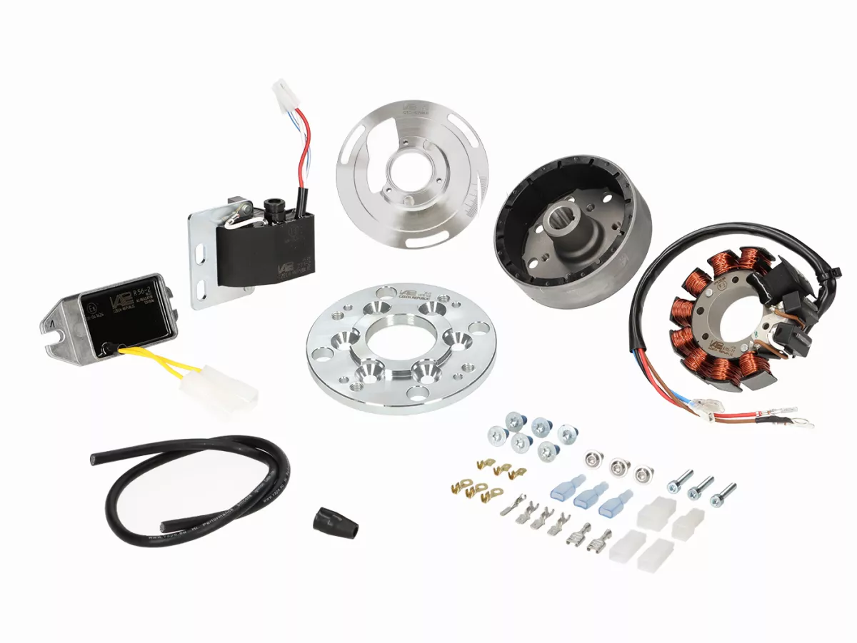 Ignition -VAPE Touring , AC- Vespa Wideframe VN2T, ACMA V55-V58, VB1, VGL1, VL1T, VL2T, VL3T - Ø75mm